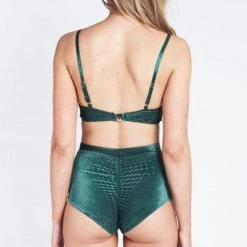 Lunalae Lana Top - Emerald Velvet All Pole Wear