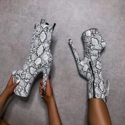 Hella Heels Mamba Boots - 8inch Shoes