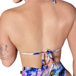 Cleo The Hurricane String Bikini Top - Galaxy
