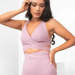 Cheapest ⌛ All Pole Wear Lunalae Fallon Top - Recycled Mauve ❤️ 6 All Pole Wear Lunalae Fallon Top - Recycled Mauve