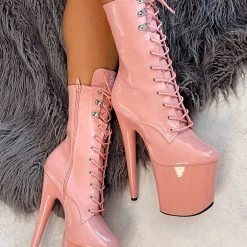 Shoes Hella Heels LipKit 8inch Boots - Candy Shop