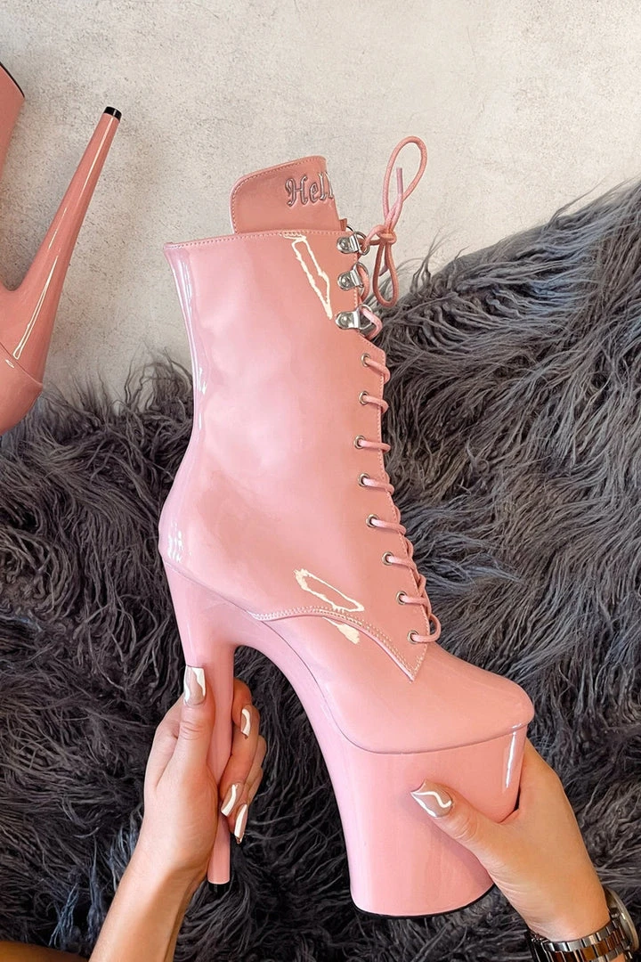 Best reviews of ๐ Shoes Hella Heels LipKit 8inch Boots - ๐ Candy Shop โ๏ธ 3 Shoes Hella Heels LipKit 8inch Boots - Candy Shop