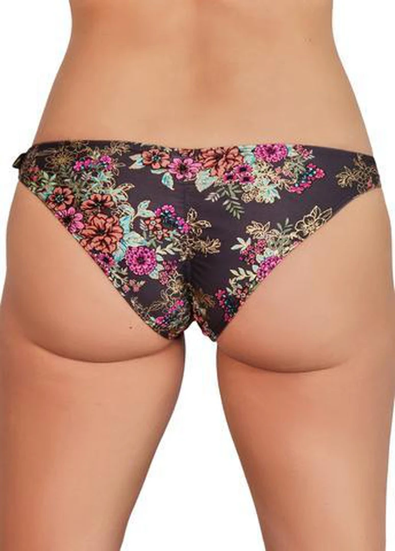 Best Sale ๐ All Pole Wear Cleo The Hurricane Gunmetal Garden Scanty Pants โจ 2 All Pole Wear Cleo The Hurricane Gunmetal Garden Scanty Pants