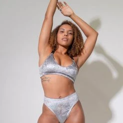 Sorte Glare Shorts - Silver All Pole Wear