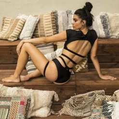 Top 10 🥰 Paradise Chick Frankie Wrap Top - Black Back In Stock ✔️ 11 Paradise Chick Frankie Wrap Top - Black Back In Stock