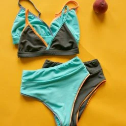 Deals ❤️ New In Exo Wear Triangle Top - Grey ⌛ 13 New In Exo Wear Triangle Top - Grey