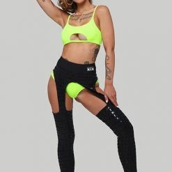 Creatures Of XIX Gecko Grip Cowgirl Leggings - Black