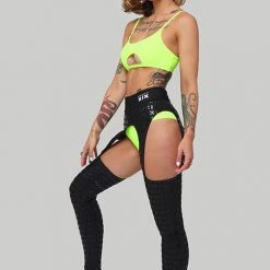 Creatures Of XIX Gecko Grip Cowgirl Leggings - Black