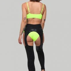 Creatures Of XIX Gecko Grip Cowgirl Leggings - Black