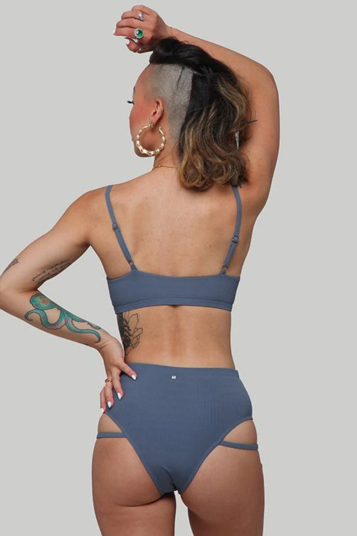 Discount ๐งจ All Pole Wear Creatures Of XIX LA Bottoms - Ribbed Dark Grey โญ 2 All Pole Wear Creatures Of XIX LA Bottoms - Ribbed Dark Grey