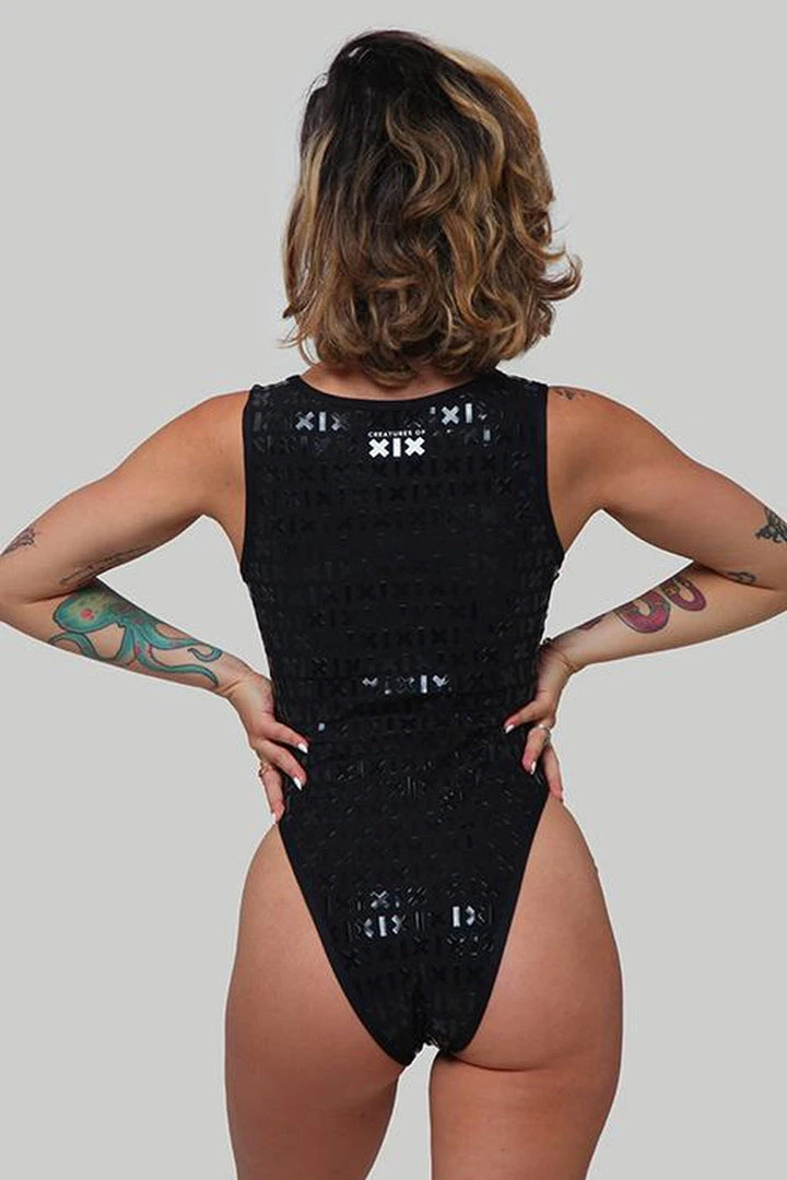 New ⭐ Creatures Of XIX Gecko Grip Bodysuit - Black All Pole Wear 💯 2 Creatures Of XIX Gecko Grip Bodysuit - Black All Pole Wear