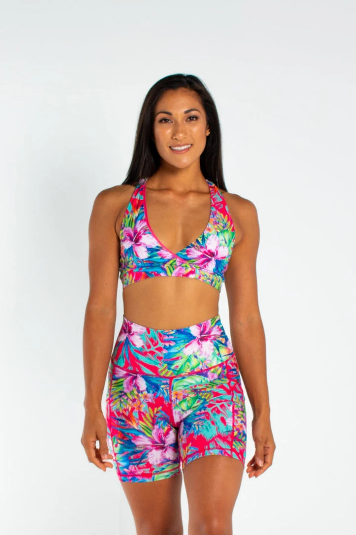 Best Sale ๐ AMBR Designs Halter Crop Top - Aloha ๐ฏ 1 AMBR Designs Halter Crop Top - Aloha