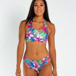 AMBR Designs Eco Crop Top - Aloha