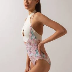 Shark Polewear Sling Shorts - Unicorns (Light Elastic) All Pole Wear