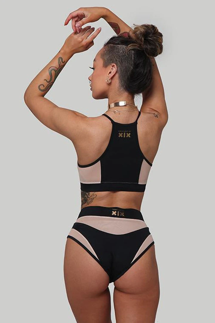 Best reviews of ๐ Creatures Of XIX I S I S High Waisted Bottoms - Black With Sand Mesh ๐ 2 Creatures Of XIX I S I S High Waisted Bottoms - Black With Sand Mesh