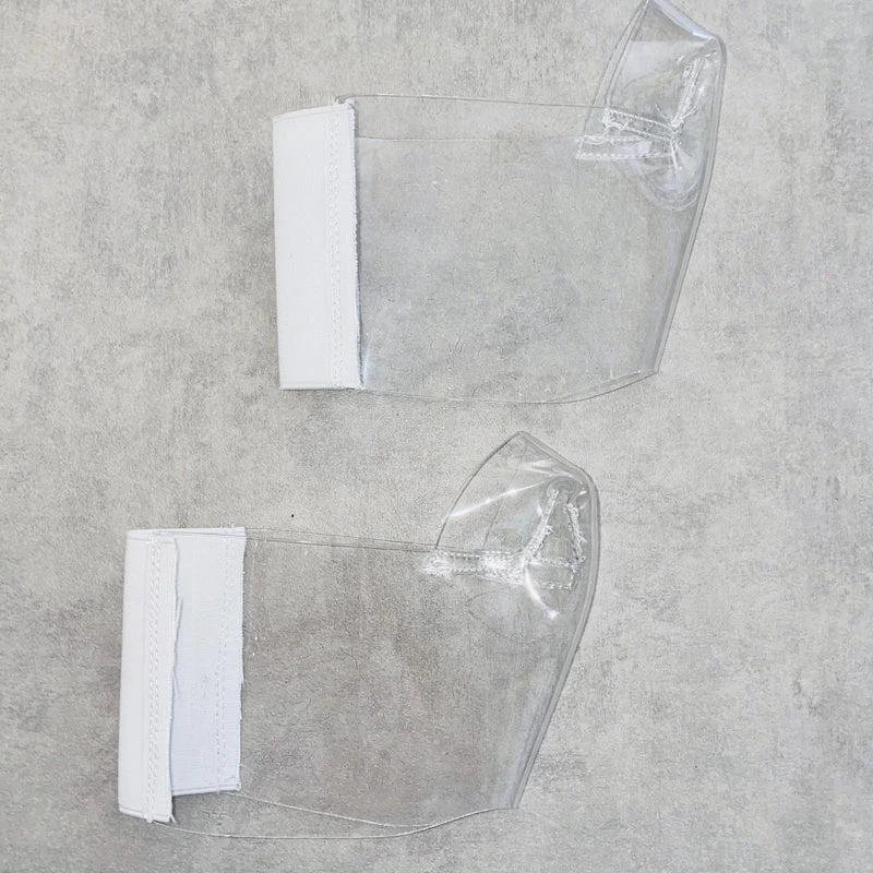 Wholesale 👏 Hella Heels Classique Shoe Protector - Clear (White Back) Back In Stock 👏 2 Hella Heels Classique Shoe Protector - Clear (White Back) Back In Stock