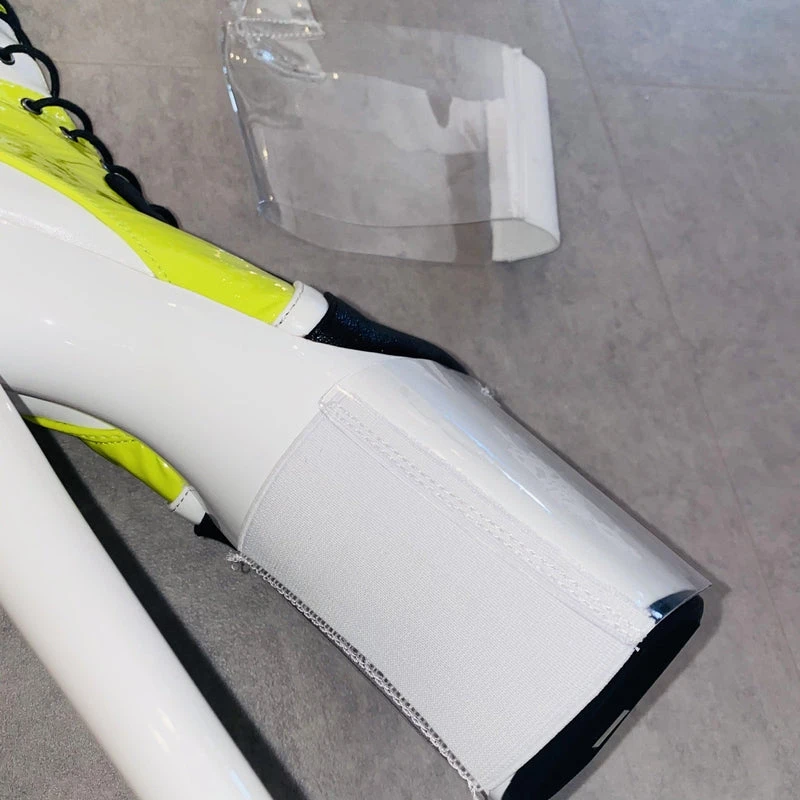 Wholesale 👏 Hella Heels Classique Shoe Protector - Clear (White Back) Back In Stock 👏 1 Hella Heels Classique Shoe Protector - Clear (White Back) Back In Stock