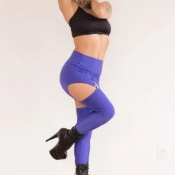 Wholesale π All Pole Wear Sorte Provocative Leggings - Blue π 6 All Pole Wear Sorte Provocative Leggings - Blue