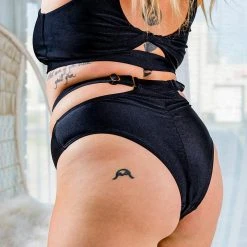 All Pole Wear Chantay Polewear Pretzel 2-way Top - Noir