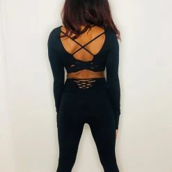 All Pole Wear Olra Activewear Signature Leggings - Black