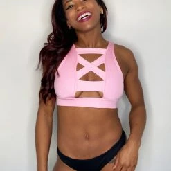 Wholesale ⌛ All Pole Wear Sway Bettie Top - Rose Pink ✨ 9 All Pole Wear Sway Bettie Top - Rose Pink