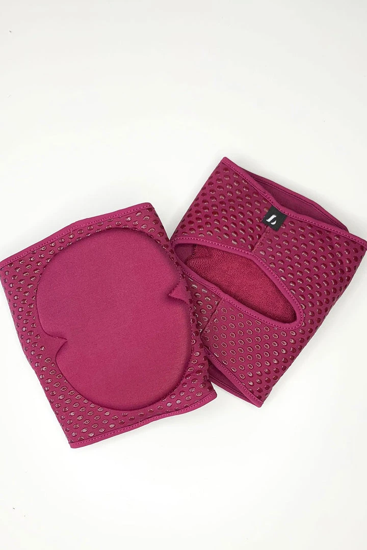 Best Sale π Accessories Lunalae Sticky Silicone Kneepads - Wine β 2 Accessories Lunalae Sticky Silicone Kneepads - Wine