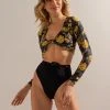 Shark Polewear Orio Top - Gold Jungle All Pole Wear