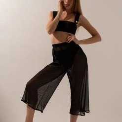 Shark Polewear Setka Mesh Flow Pants - Black Mesh