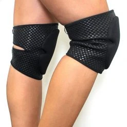 Lunalae Sticky Silicone Kneepads - Black Accessories