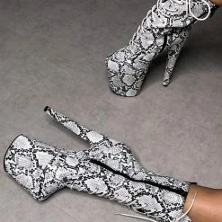 Hella Heels Mamba Boots - 8inch Shoes