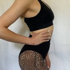 REV ACTIV Pleasure Mesh Shorts - Wild Leopard New In