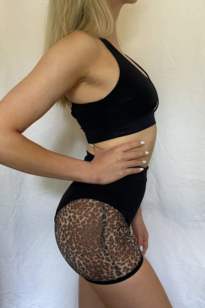 Cheap ๐คฉ REV ACTIV Pleasure Mesh Shorts - Wild Leopard New In โจ 1 REV ACTIV Pleasure Mesh Shorts - Wild Leopard New In