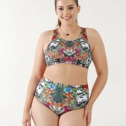 All Pole Wear Pole Addict Openback Top - Jungle
