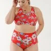 Pole Addict High Waisted Shorts - Just Blossom All Pole Wear