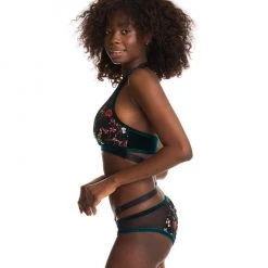 Bandurska Kamala Top - Floral Green