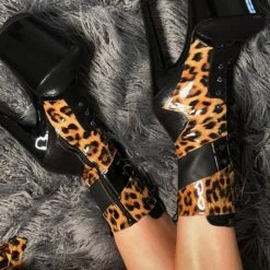 Hella Heels EmpireKicks 8inch Boots - Black