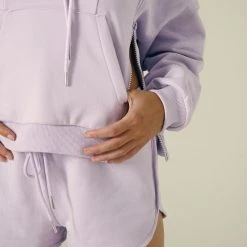 Best deal ✔️ Plus Size Pole Wear Creatures Of XIX Droptop Zip Hoodie - Lilac 🥰 12 Plus Size Pole Wear Creatures Of XIX Droptop Zip Hoodie - Lilac