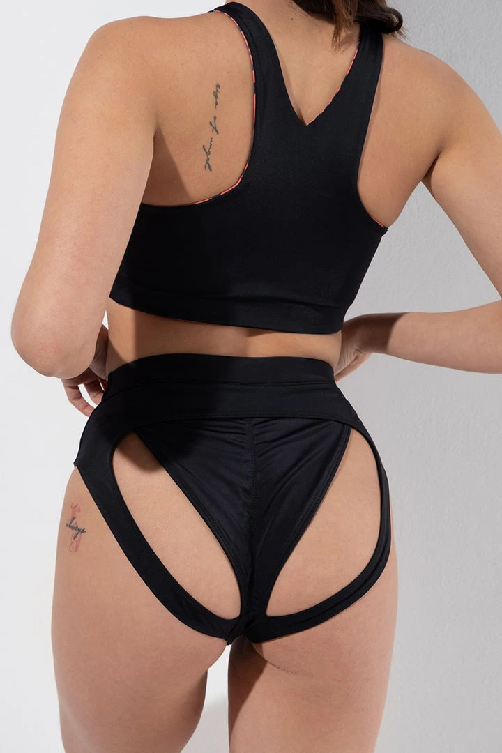 Coupon โ๏ธ All Pole Wear RAD Lover Bottoms - Black ๐ 1 All Pole Wear RAD Lover Bottoms - Black