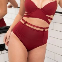 All Pole Wear Lunalae Alice Top - Recycled Wine