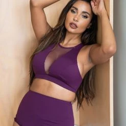 Lunalae Midnight Top - Recycled Mulberry