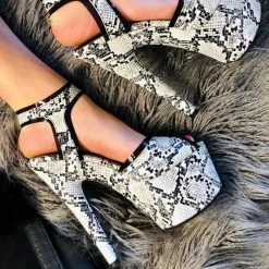 Hella Heels Mama Mamba Stilettos - 7inch