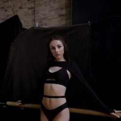 Hot Sale ๐ Bandurska Darcey Sleeves - Ribbed Black โค๏ธ 8 Bandurska Darcey Sleeves - Ribbed Black