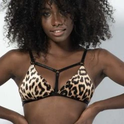 All Pole Wear RAD Glamazon Top - Velvet Leopard