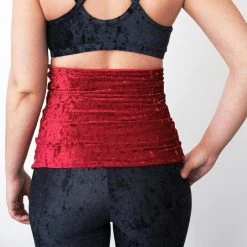 Dragonfly Back Warmer - Velvet Red