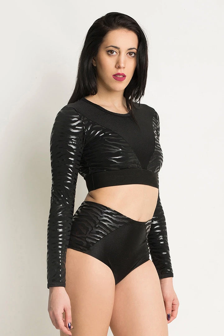 Best Sale ๐งจ Paradise Chick Superhero Sticky Shorts - Zebra ๐ 1 Paradise Chick Superhero Sticky Shorts - Zebra