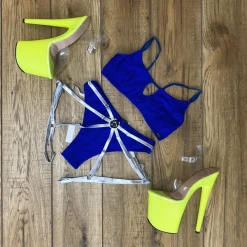 Shark Polewear Penny Top - Royal Blue All Pole Wear