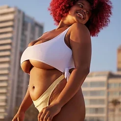 Wholesale ⌛ All Pole Wear Rolling Malandra Bodysuit - Ribbed White/Yellow ✔️ 8 All Pole Wear Rolling Malandra Bodysuit - Ribbed White/Yellow