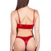 Naughty Thoughts Sinner Vinyl Thong Bottoms - Red All Pole Wear