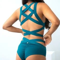 Discount โจ All Pole Wear Lunalae Tara Low Waisted Bottoms - Recycled Teal ๐ 7 All Pole Wear Lunalae Tara Low Waisted Bottoms - Recycled Teal