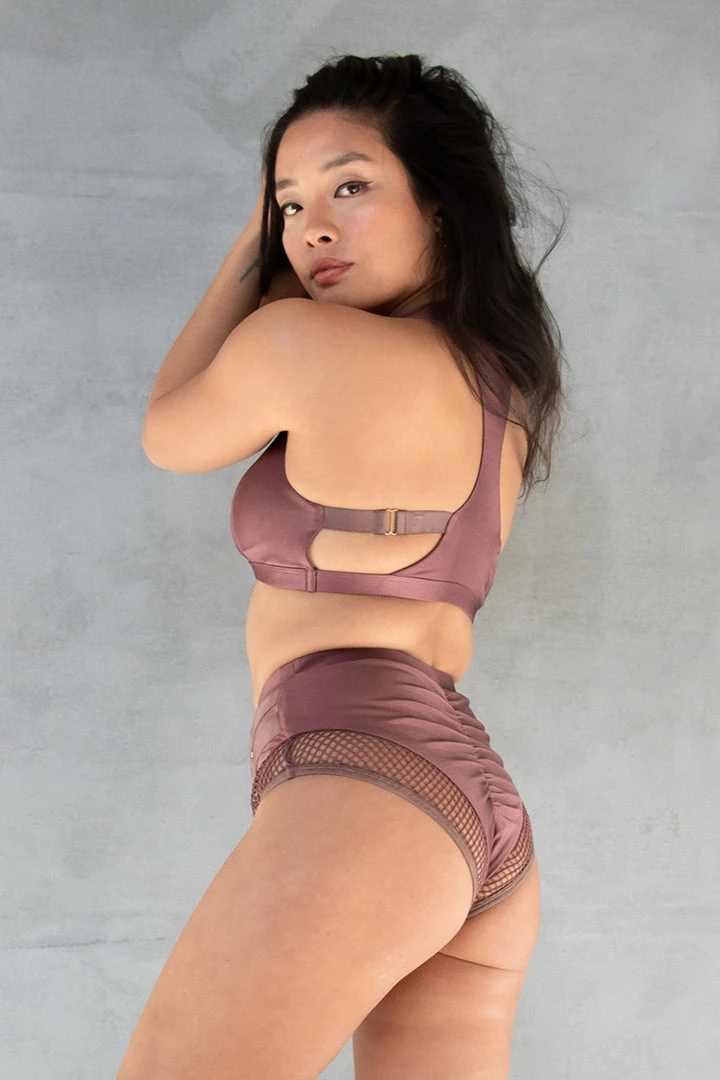 Best Sale ✔️ Tatiana Activewear Isla Top - Mauve All Pole Wear ⭐ 2 Tatiana Activewear Isla Top - Mauve All Pole Wear